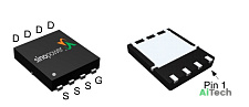 Микросхема SM4508NHKP N-Channel MOSFET 30V 48A DFN5X6-8