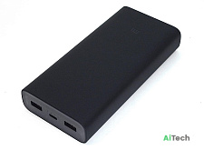 Внешний аккумулятор 20000mAh Xiaomi Mi Powerbank 3 Черный