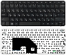 Клавиатура для HP Mini 110-3000 CQ10-400 p/n: MP-09K83US-E45, V112003AS1, 606618-001, 608769-001 - фото