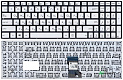Клавиатура для Asus N541L Q501L Без подсветки Серебро p/n: 0KNB0-662LCS00, AEBK5303020 - фото