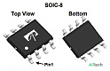 Микросхема AO4807 P-Channel MOSFET 30V 6A SO-8 - фото