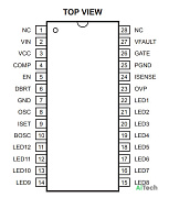 Микросхема MP3389EY SOIC28