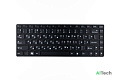 Клавиатура для ноутбука Lenovo Z460 Z450 черная рамка p/n: 25-010886, V-116920AS1-RU, Z460-RU - фото