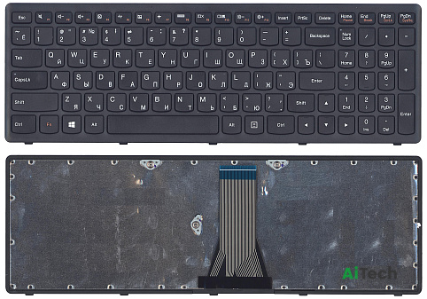 Клавиатура для ноутбука Lenovo G500S G505S p/n: 25211020, MP-12U73US-686, T6E1, 25211080, 25211050
