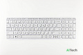 Клавиатура для HP 15-n 15-e 15-z 15t 15-r белая с рамкой p/n: PK1314D1A100, NSK-CN6S, 9Z.N9HSC.601 - фото