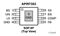 Микросхема APW7303KAI-TRG - фото