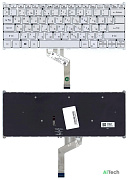 Клавиатура для Acer SF514-52T серебро с подсветкой p/n: 102-016m2lha02c