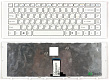 Клавиатура для ноутбука Sony VPC-EG белая p/n: NSK-SF1SW 0R 9Z.N7ASW.00R, 148969711, V081630A - фото