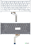 Клавиатура для Acer Swift 7 SF714-52T белая p/n:
