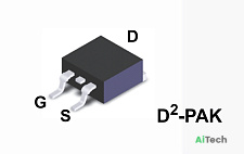 Микросхема FCB290N80 N-Channel MOSFET 800V 17A D2-PAK