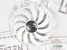 Вентилятор для видеокарты Asus ROG Strix White RTX 3070 3080 Ti 3090  ⌀95мм | №1