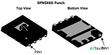 Микросхема AON6996 Dual N-Channel MOSFET 30V 50A bulk