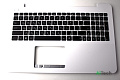 Клавиатура для Asus X555 TopCase Белая p/n: MP-13K93US-5283, 0KNB0-610MUS0016, 13NB0628AP0311 - фото