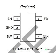 Микросхема AP3407A