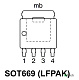 Микросхема PSMN1R0-30YLC 1C030L N-Channel MOSFET 30V 100A SOT669 - фото