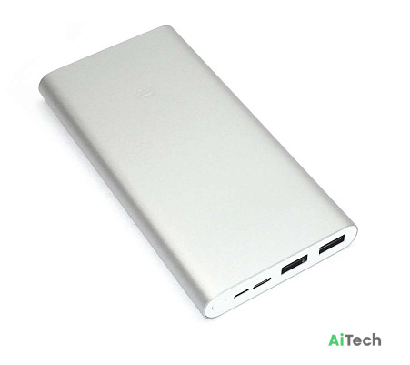 Внешний аккумулятор 10000mAh Xiaomi Mi Powerbank 3 Silver