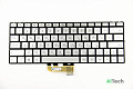 Клавиатура для Asus UX333FA UX333FN UX334FA серебро p/n: NSK-WU0LN-A02, 9ZNFTLN00 - фото