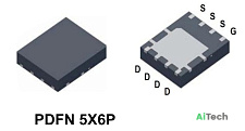 Микросхема PK664BA N-Channel MOSFET 30V 82A PDFN5X6P RF