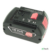 Аккумулятор для BOSCH 18V 3.0Ah p/n: 2607336091, 2607336092, 2607336170, 2607336091 , 2607336235 