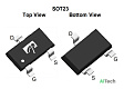 Микросхема AO3404A N-Channel MOSFET 30V 5A SOT23-3 - фото