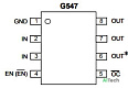 Микросхема G547H2P81U - фото
