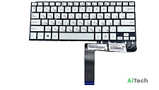 Клавиатура для Asus TP300UA TP301 Silver p/n: 9Z.N8JSC.D01, PK1316W210S, 0KNB0-3120US00