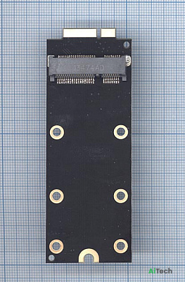 Переходник mSATA на 7+17 pin SSD Для MacBook Pro Retina 2012 IMAC A1425 A1398