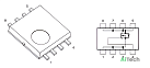 Микросхема TPCA8065-H N-Channel MOSFET 30V 16A bulk