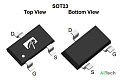 Микросхема AOSS32334C N-Channel MOSFET 30V 6.2A SOT23 - фото