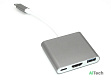 Адаптер Type-C на USB, HDMI 4K Type-С для MacBook - фото