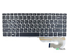Клавиатура для HP 745 G6 840 G6 серая рамка p/n: L14379-251 2B-AB616I600 6037B0138722