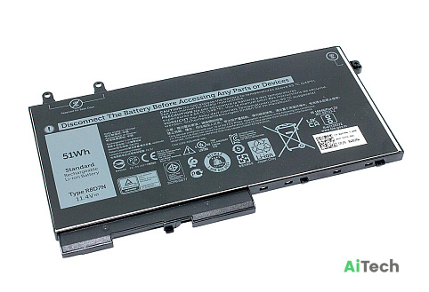 Аккумулятор для Dell Latitude 5400 (11.4 3500mAh) p/n: 1V1XF 01V1XF