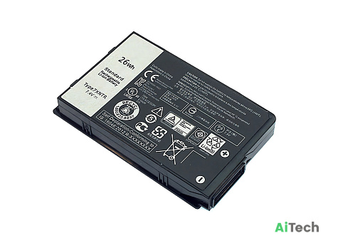 Аккумуляторная батарея для ноутбука Dell Latitude 12 7202 p/n: 7XNTR (7.4V 3500mAh)