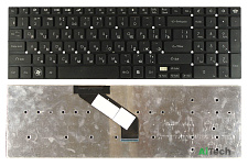 Клавиатура для Gateway NV55S NV57H NV75S Чёрная  p/n: V121702DS1 PK130IM1A04