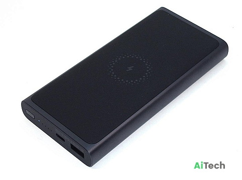 Внешний аккумулятор 10000mAh Xiaomi Mi Powerbank Wireless Черный