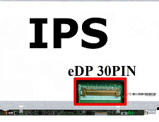 Матрица для ноутбука 15.6 1920x1080 30pin SLIM LED IPS б/у LP156WFB(SP)(A1) матовая