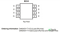 Микросхема Si4634DY-T1-GE3 N-Channel MOSFET 30V 16A SOP8 - фото
