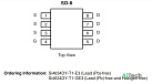 Микросхема Si4634DY-T1-GE3 N-Channel MOSFET 30V 16A SOP8