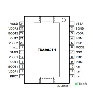 Микросхема TDA8950TH