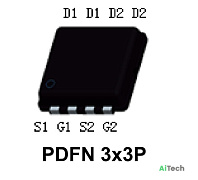 Микросхема PE532DX N-Channel MOSFET 30V 21A PDFN3x3P