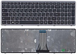 Клавиатура для ноутбука Lenovo G500S G505S серая рамка p/n: MP-12U73US-686, T6E1, 25211080, 25211050 - фото