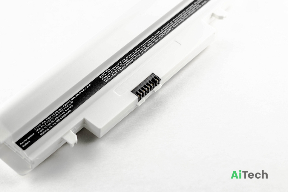 Аккумулятор для Samsung N143 N145 N148 N150 N350 белая (11.1V 4400mAh) p/n: AA-PB2VC6B AA-PB3VC3B