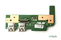 Разъем USB 148 на плате Asus X756UB 90NB0A10-R10020 - фото