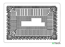 Трафарет N5100 SRKGZ N5095 SRKGX N4505 SRKGW N4500 SRKH0 BGA1338 0.45