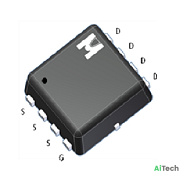 Микросхема EMB12N03V Channel MOSFET 30V 18.5A EDFN3x3