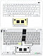 Клавиатура для Asus X200CA TopCase белый p/n: 13NB03U2AP0401 - фото
