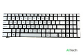 Клавиатура для Asus N76 Горизонтальный Enter Серебро p/n: 9Z.N8BSQ.10R, 9Z.N8BBQ.G0R - фото