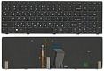 Клавиатура для ноутбука Lenovo Y580 c подсветкой p/n: 25-207343, 25207343, T4B8-RU, NSK-B55BC 0R - фото