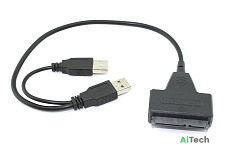 Переходник SATA на USB 2.0 на шнурке 30см с индикaтором