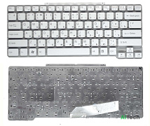 Клавиатура для ноутбука Sony VGN-SR серебро p/n: 9J.N0Q82.101, 148088721